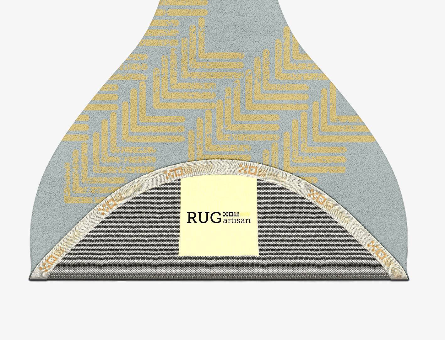 Aumia  Drop Hand Tufted Pure Wool Custom Rug by Rug Artisan