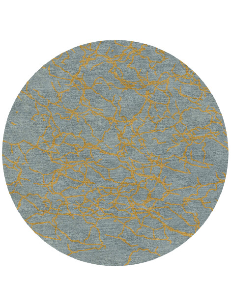 Auric  Round Hand Knotted Tibetan Wool Custom Rug by Rug Artisan