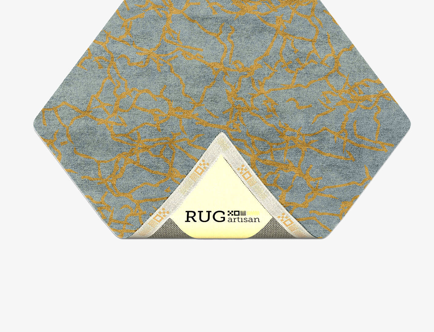 Auric  Diamond Hand Tufted Bamboo Silk Custom Rug by Rug Artisan