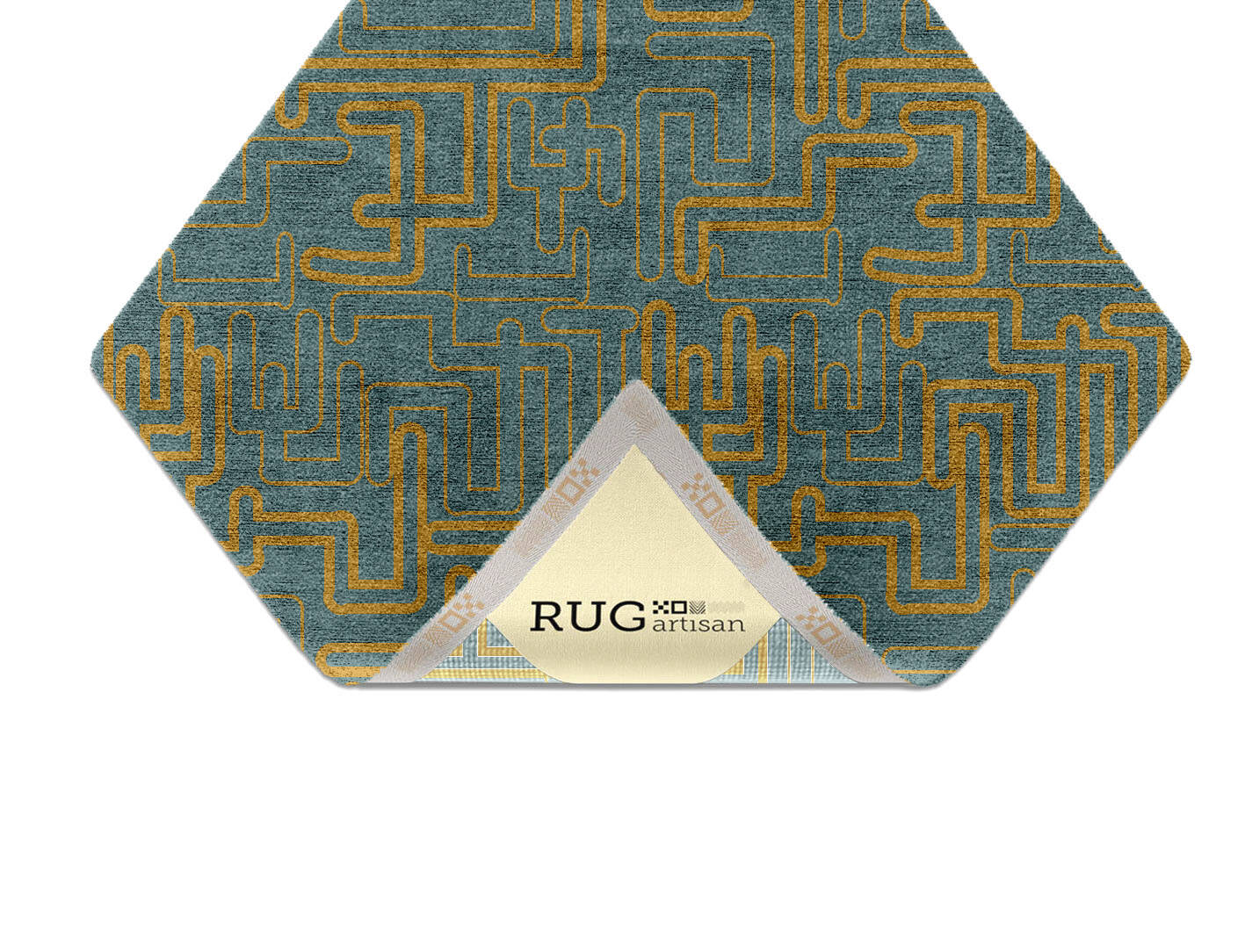 Aurum  Diamond Hand Knotted Bamboo Silk Custom Rug by Rug Artisan