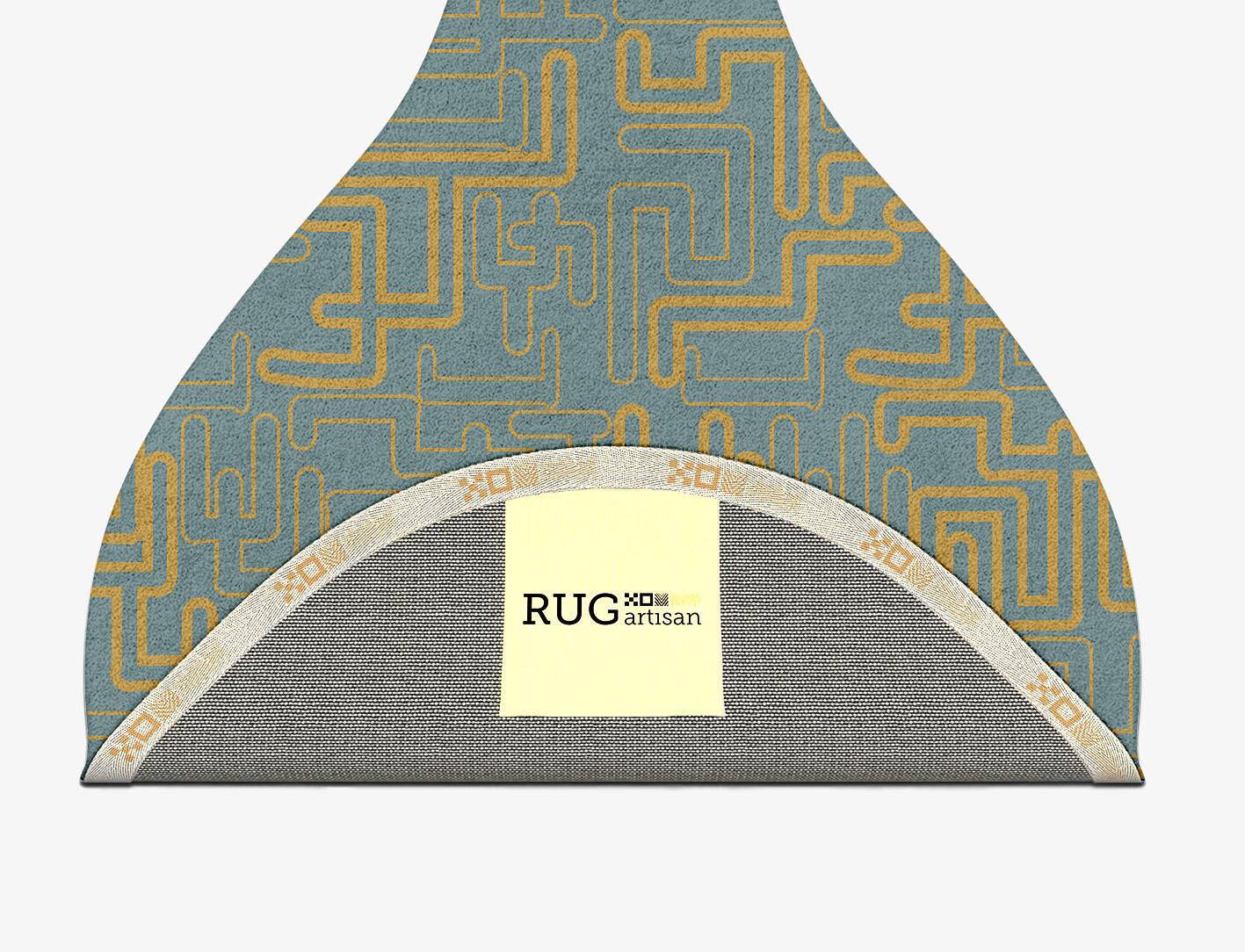 Aurum  Drop Hand Tufted Pure Wool Custom Rug by Rug Artisan