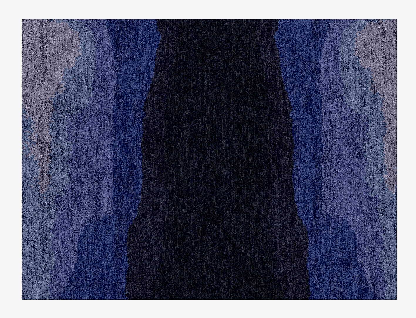 Austin Gradation Rectangle Hand Knotted Bamboo Silk Custom Rug by Rug Artisan