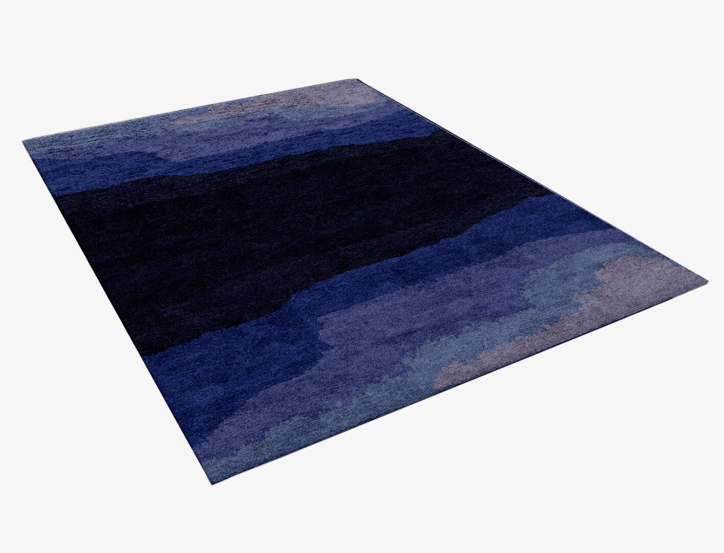 Austin Gradation Rectangle Hand Knotted Bamboo Silk Custom Rug by Rug Artisan