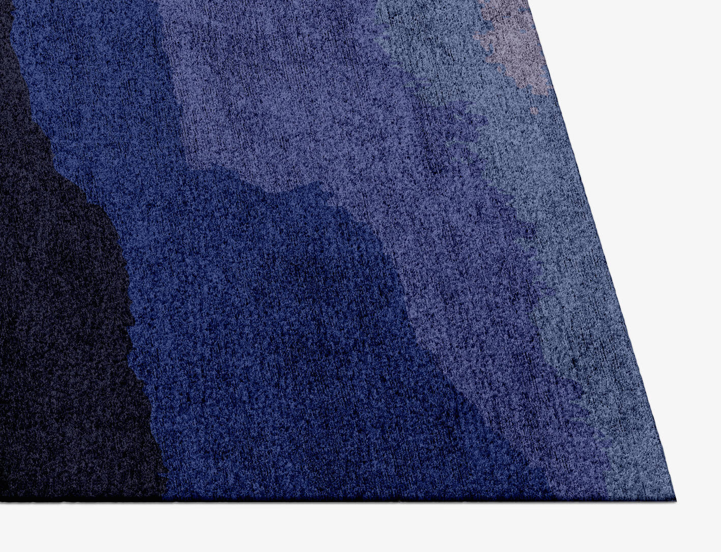 Austin Gradation Rectangle Hand Knotted Bamboo Silk Custom Rug by Rug Artisan