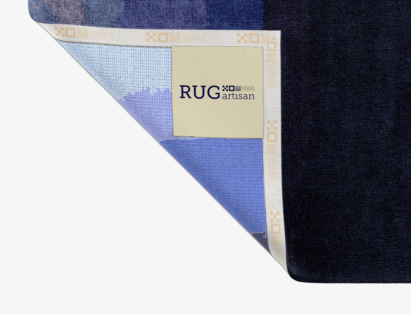 Austin Gradation Rectangle Hand Knotted Bamboo Silk Custom Rug by Rug Artisan
