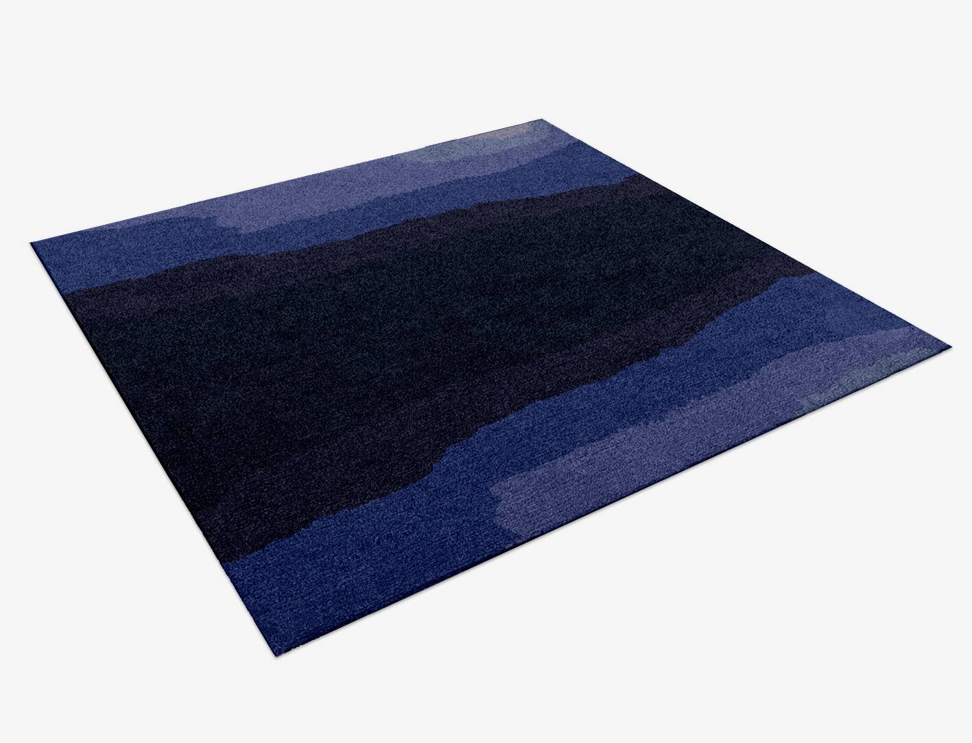 Austin Gradation Square Hand Knotted Tibetan Wool Custom Rug by Rug Artisan