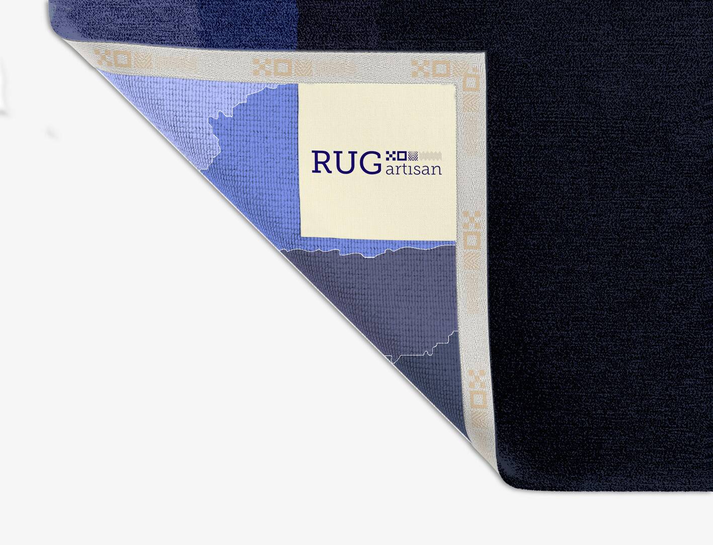 Austin Gradation Square Hand Knotted Tibetan Wool Custom Rug by Rug Artisan
