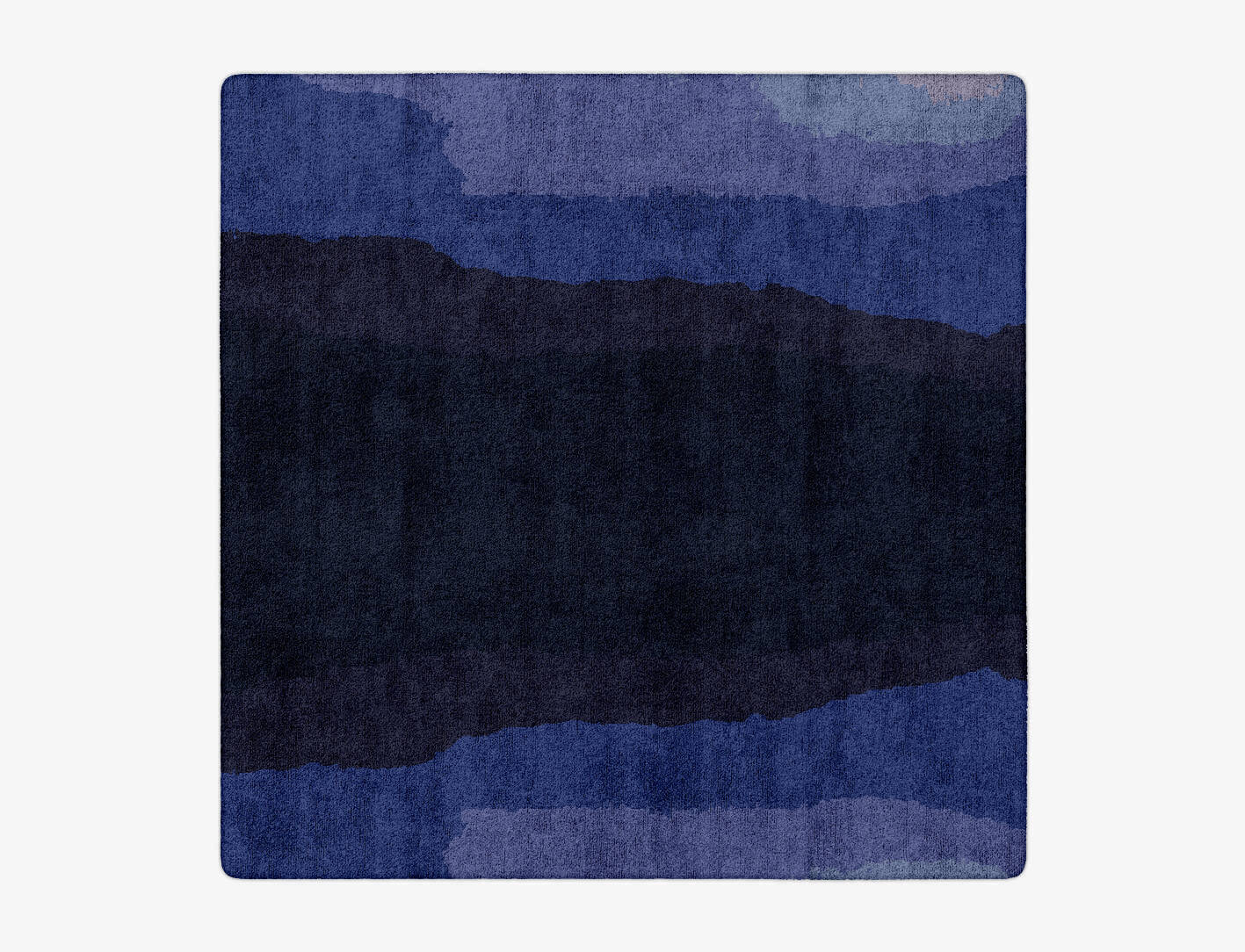 Austin Gradation Square Hand Tufted Bamboo Silk Custom Rug by Rug Artisan