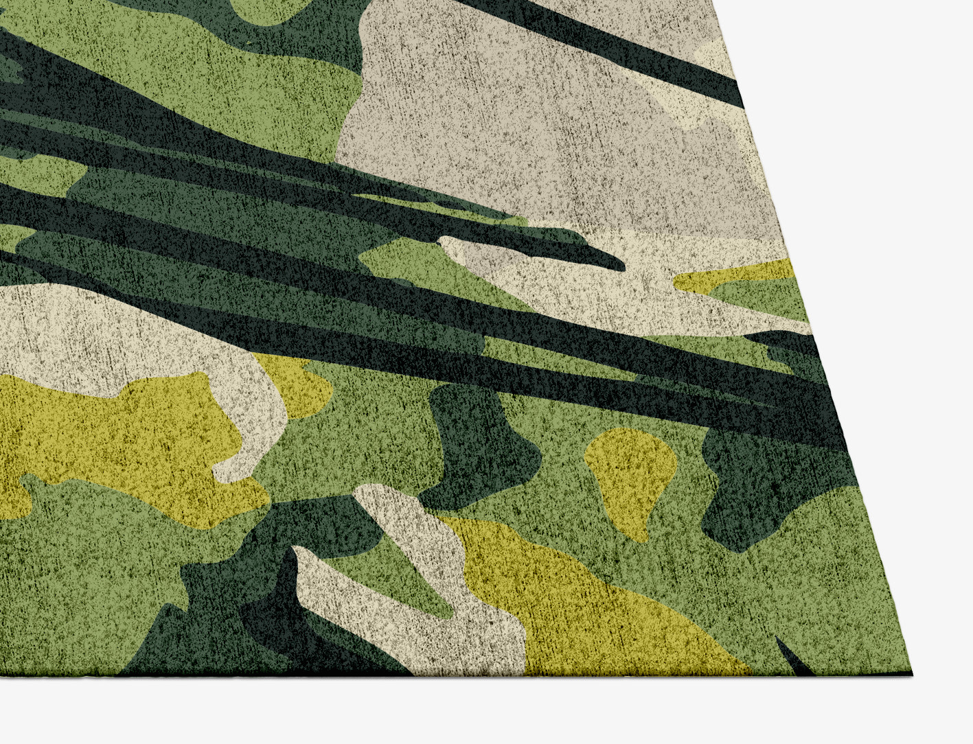 Autumn Floral Rectangle Hand Knotted Bamboo Silk Custom Rug by Rug Artisan
