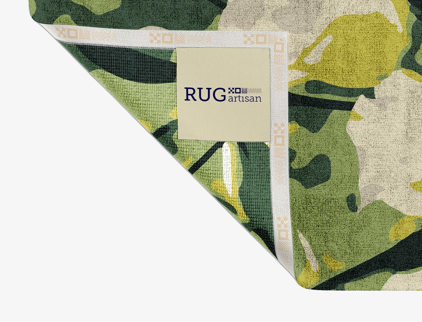 Autumn Floral Rectangle Hand Knotted Bamboo Silk Custom Rug by Rug Artisan
