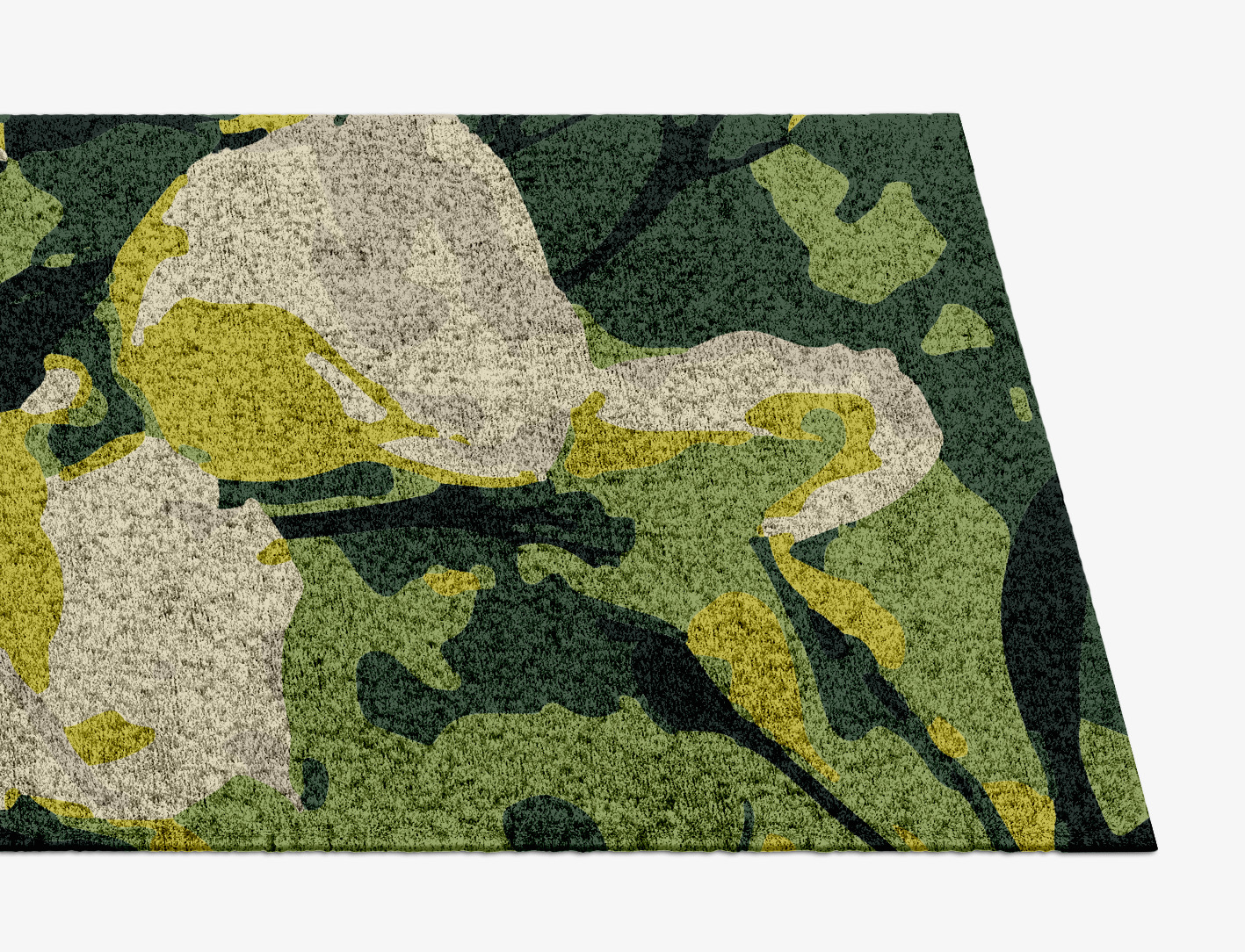 Autumn Floral Runner Hand Knotted Bamboo Silk Custom Rug by Rug Artisan