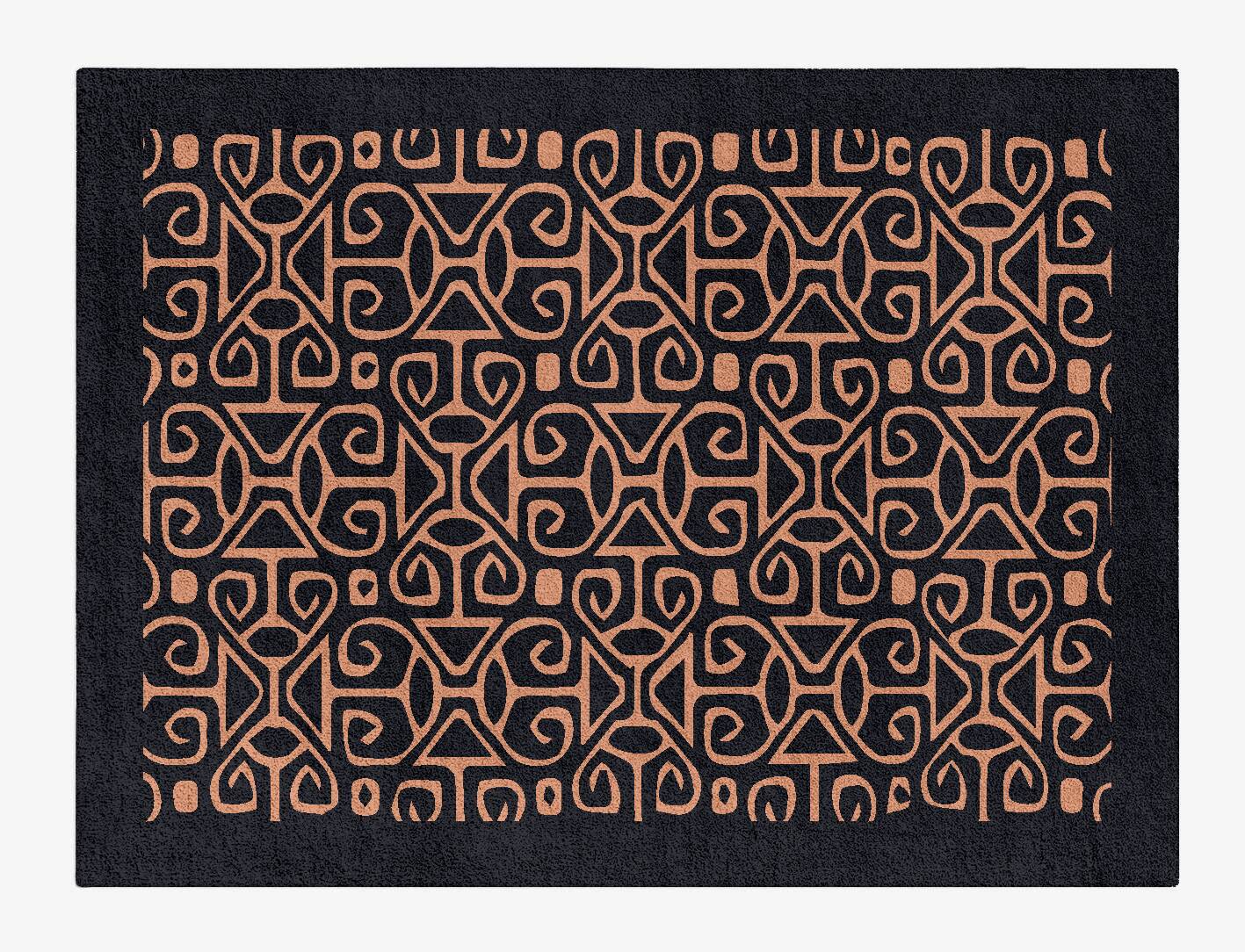 Azlan Geometric Rectangle Hand Tufted Pure Wool Custom Rug by Rug Artisan