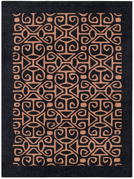 Azlan Geometric Rectangle Hand Tufted Pure Wool Custom Rug by Rug Artisan
