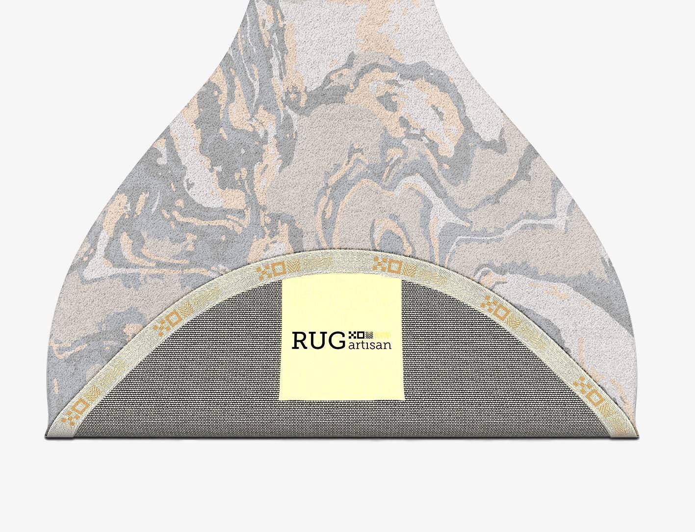 Azure Surface Art Drop Hand Tufted Pure Wool Custom Rug by Rug Artisan