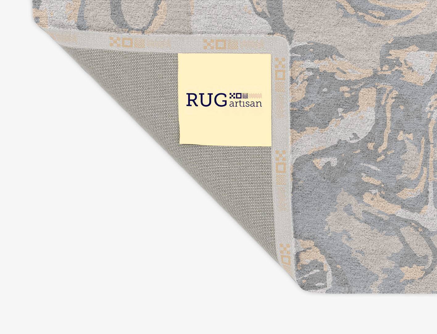 Azure Surface Art Rectangle Hand Tufted Pure Wool Custom Rug by Rug Artisan