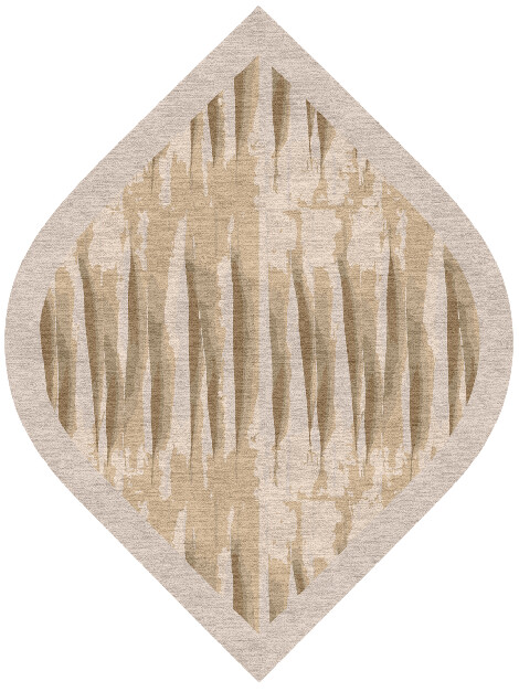 Bamboo Origami Ogee Hand Knotted Tibetan Wool Custom Rug by Rug Artisan