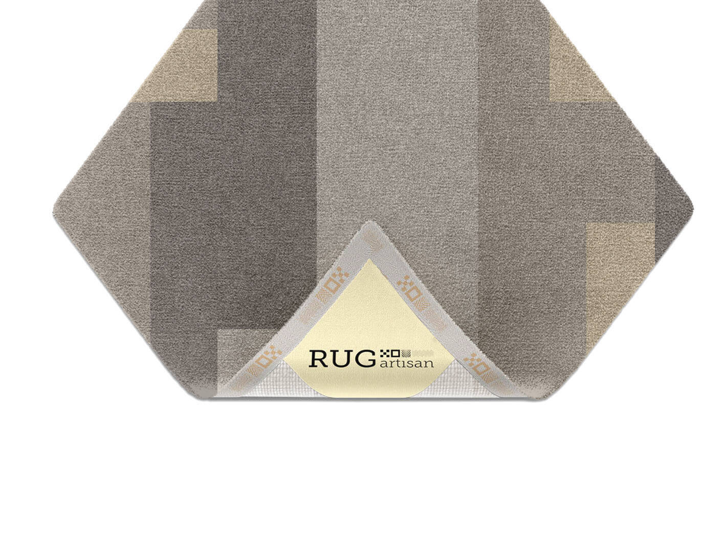 Beamish  Diamond Hand Knotted Tibetan Wool Custom Rug by Rug Artisan