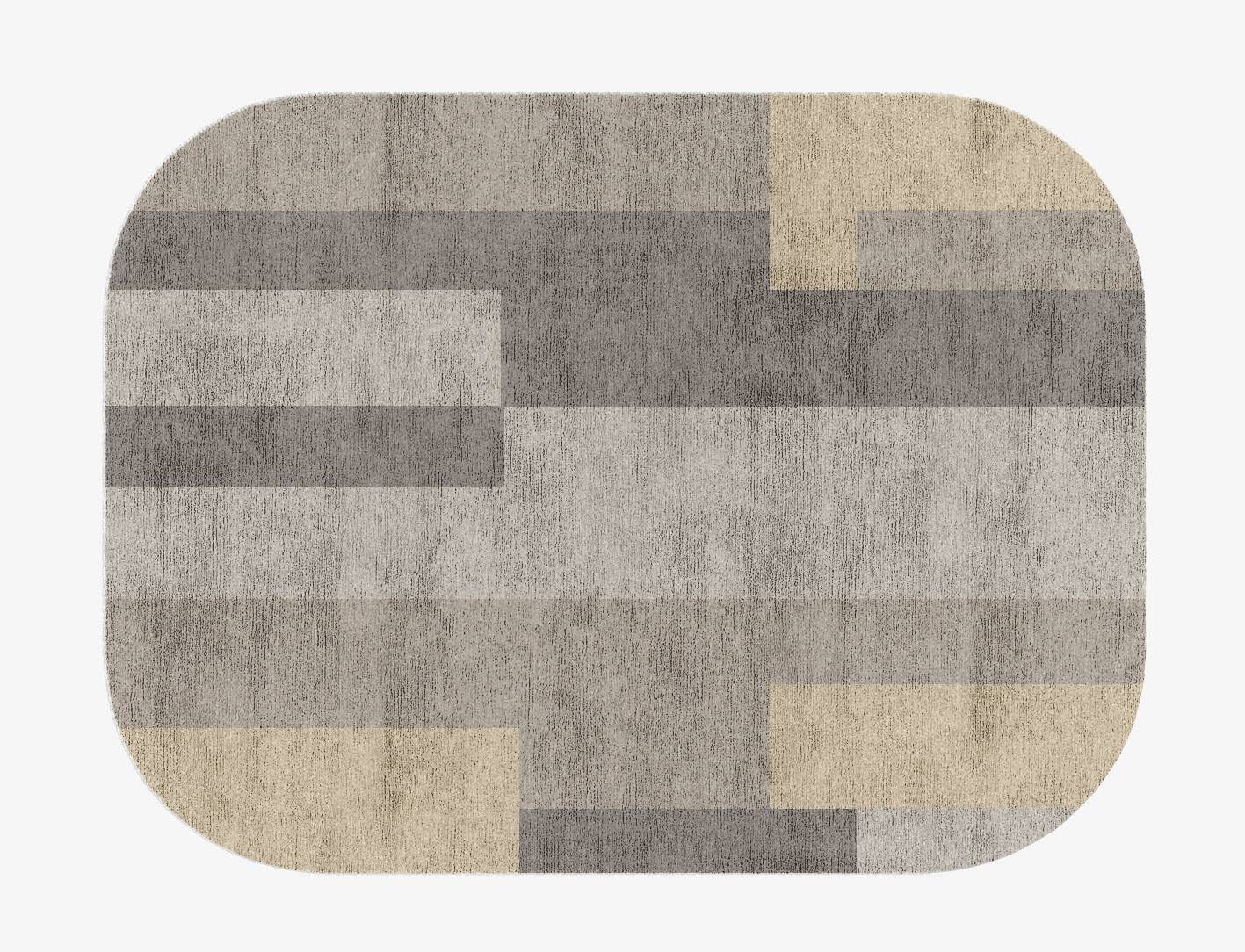 Beamish  Oblong Hand Knotted Bamboo Silk Custom Rug by Rug Artisan