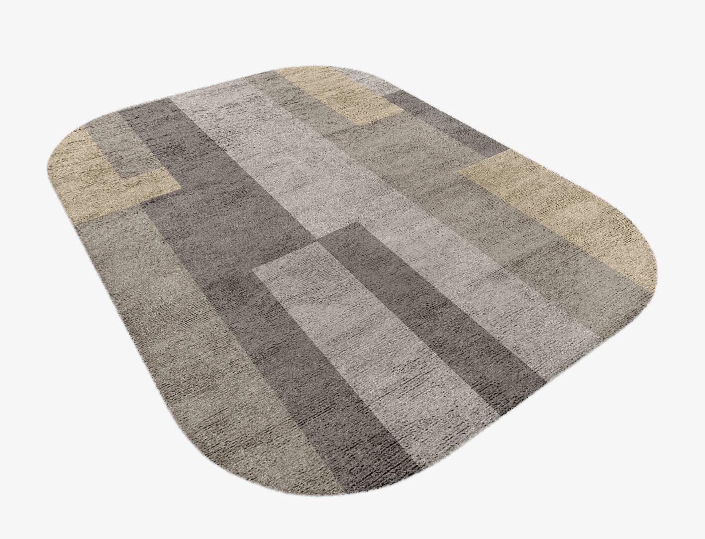 Beamish  Oblong Hand Knotted Bamboo Silk Custom Rug by Rug Artisan