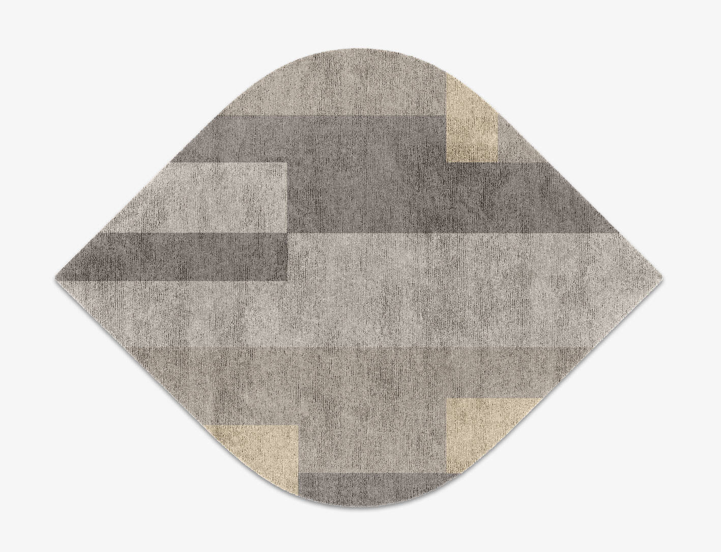 Beamish  Ogee Hand Knotted Bamboo Silk Custom Rug by Rug Artisan