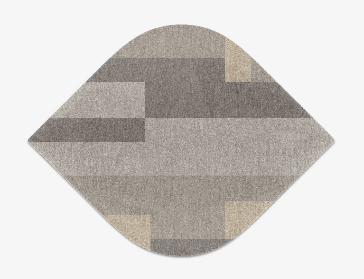 Beamish  Ogee Hand Knotted Tibetan Wool Custom Rug by Rug Artisan