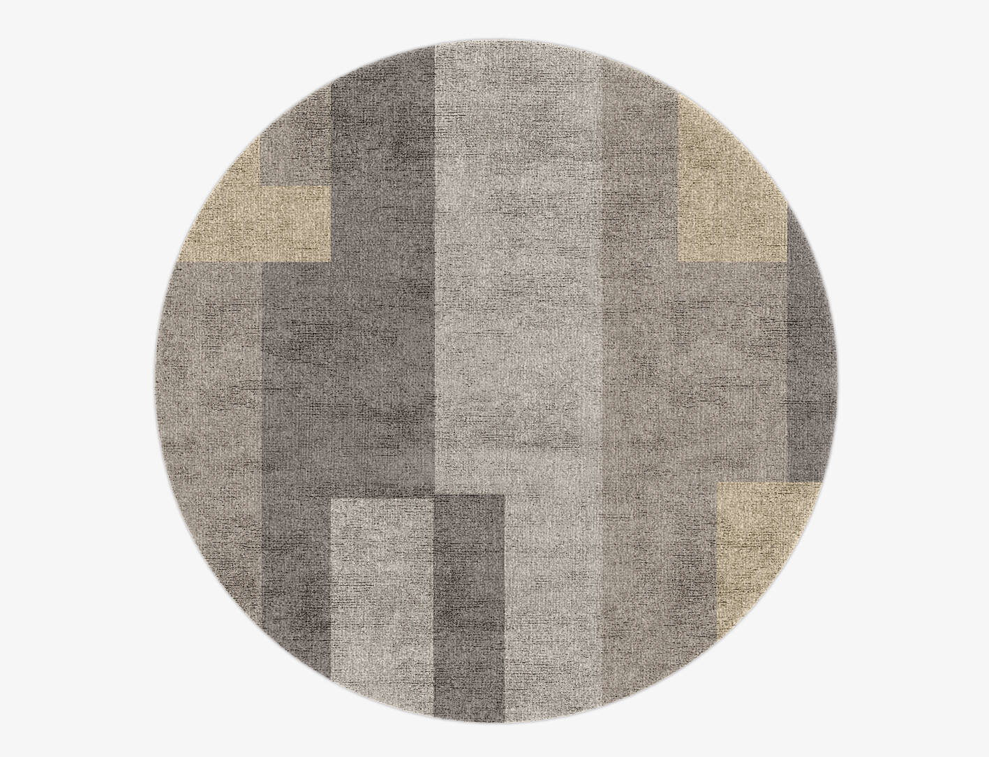 Beamish  Round Hand Knotted Bamboo Silk Custom Rug by Rug Artisan