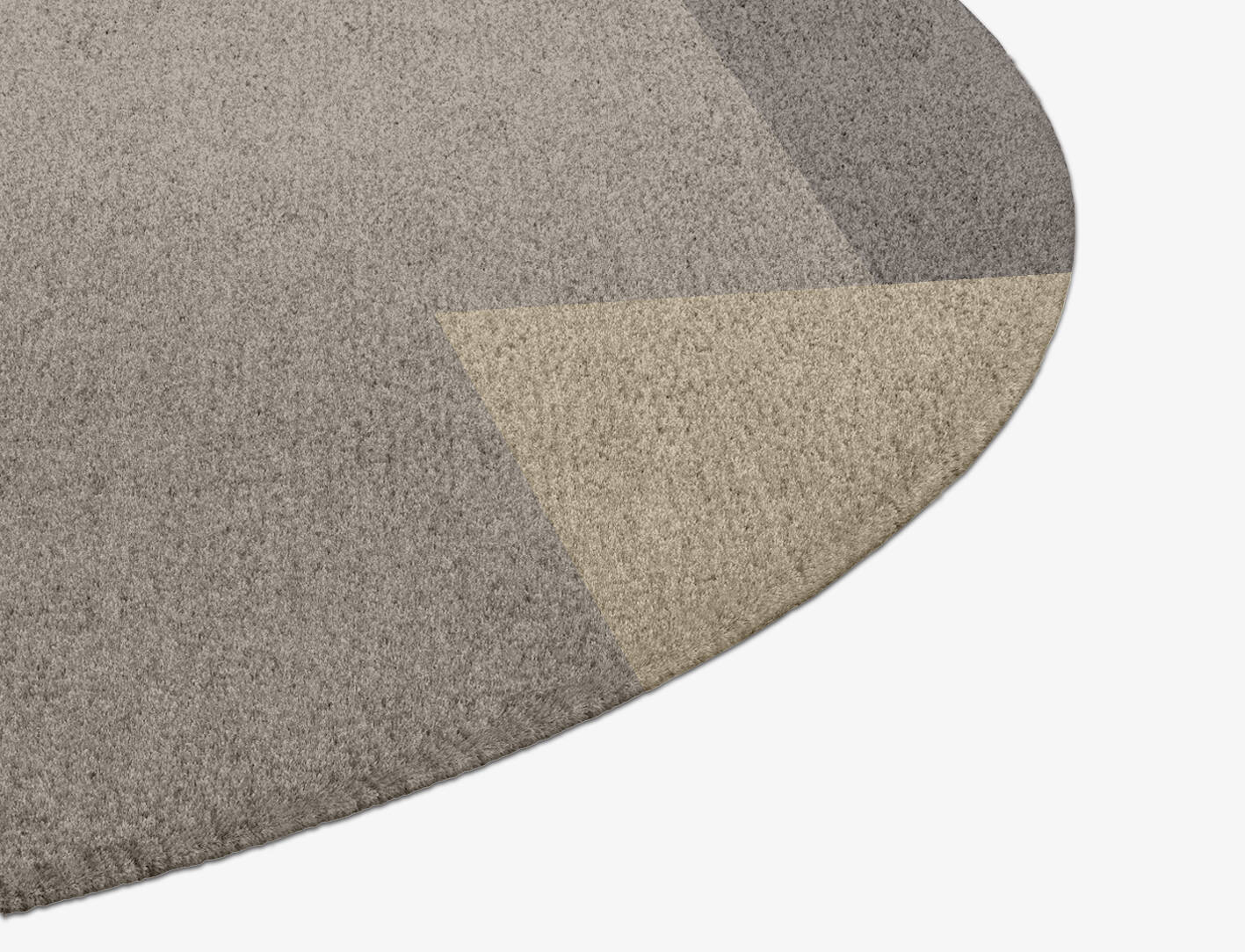 Beamish  Round Hand Knotted Tibetan Wool Custom Rug by Rug Artisan