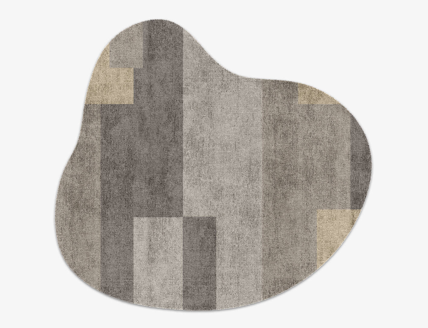 Beamish  Splash Hand Knotted Bamboo Silk Custom Rug by Rug Artisan