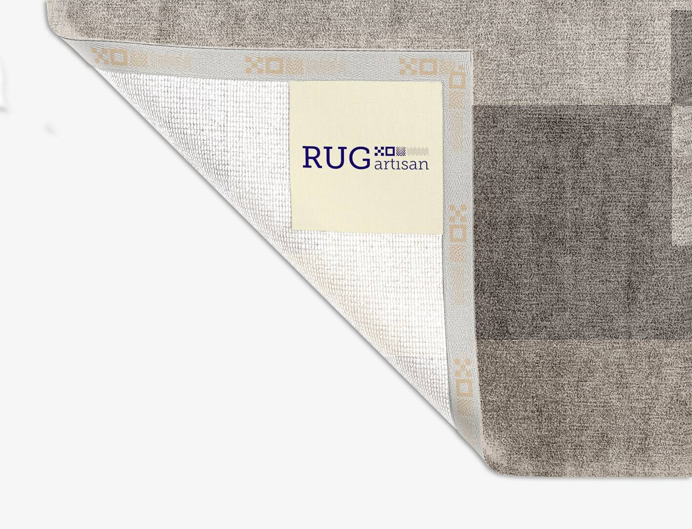 Beamish  Square Hand Knotted Bamboo Silk Custom Rug by Rug Artisan