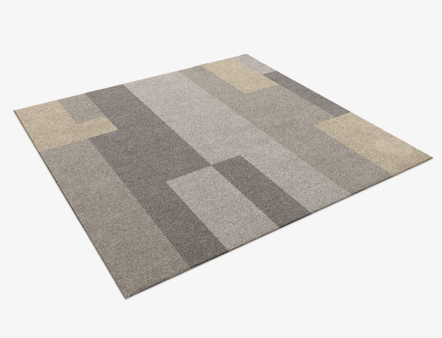 Beamish  Square Hand Knotted Tibetan Wool Custom Rug by Rug Artisan