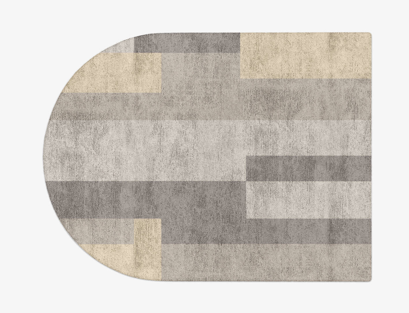 Beamish  Arch Hand Tufted Bamboo Silk Custom Rug by Rug Artisan