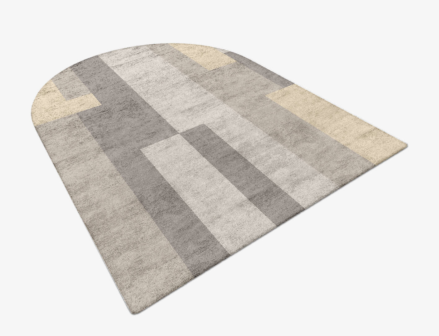 Beamish  Arch Hand Tufted Bamboo Silk Custom Rug by Rug Artisan