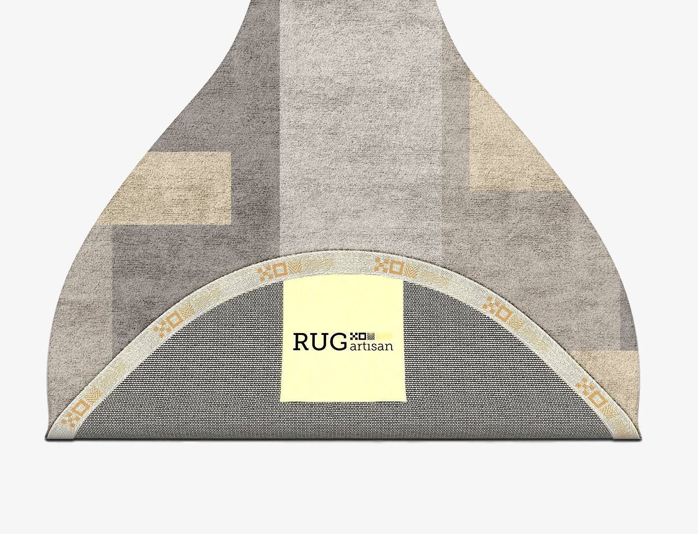 Beamish  Drop Hand Tufted Bamboo Silk Custom Rug by Rug Artisan