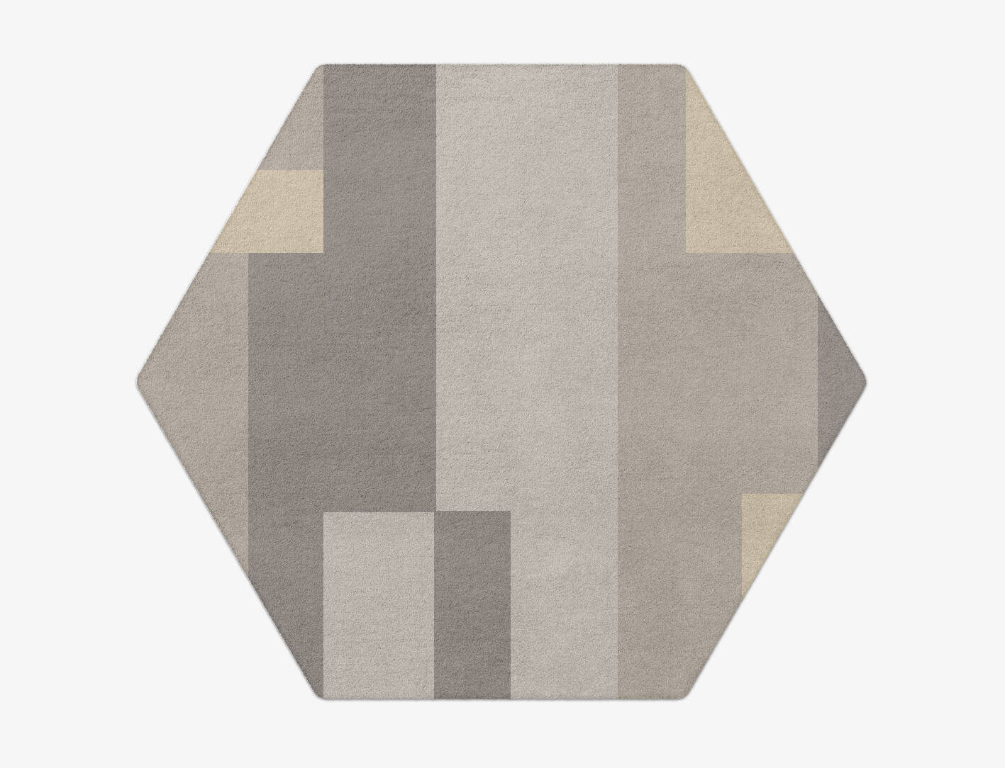 Beamish  Hexagon Hand Tufted Pure Wool Custom Rug by Rug Artisan