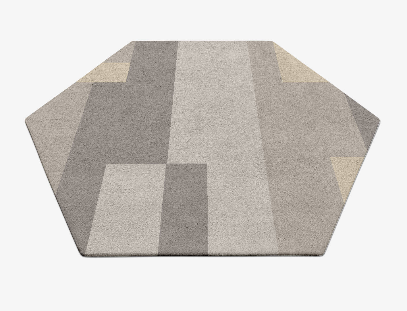 Beamish  Hexagon Hand Tufted Pure Wool Custom Rug by Rug Artisan