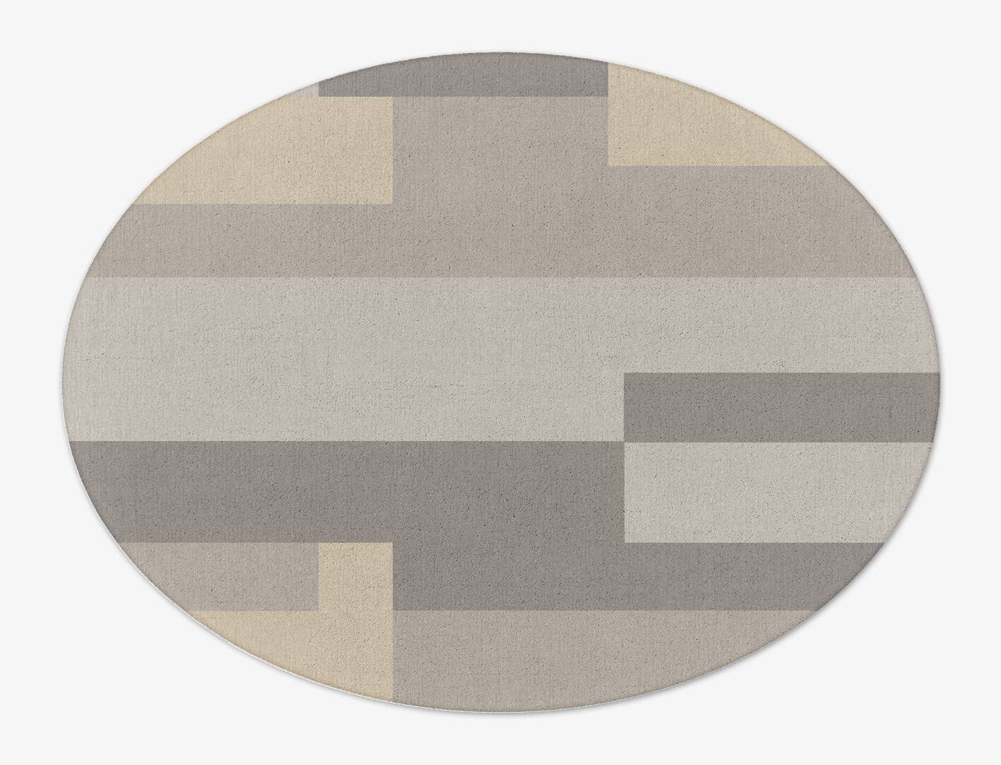 Beamish  Oval Hand Tufted Pure Wool Custom Rug by Rug Artisan