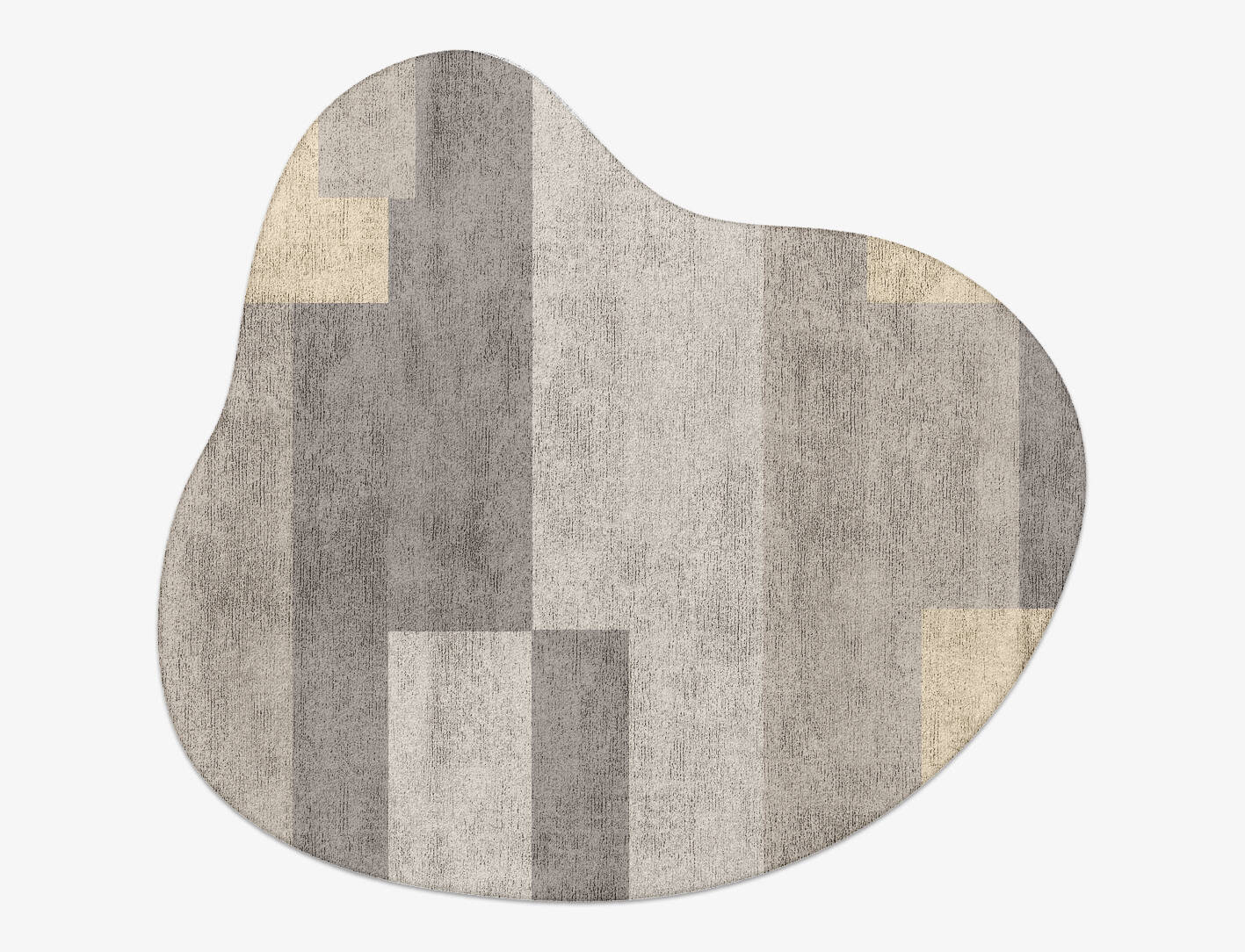 Beamish  Splash Hand Tufted Bamboo Silk Custom Rug by Rug Artisan