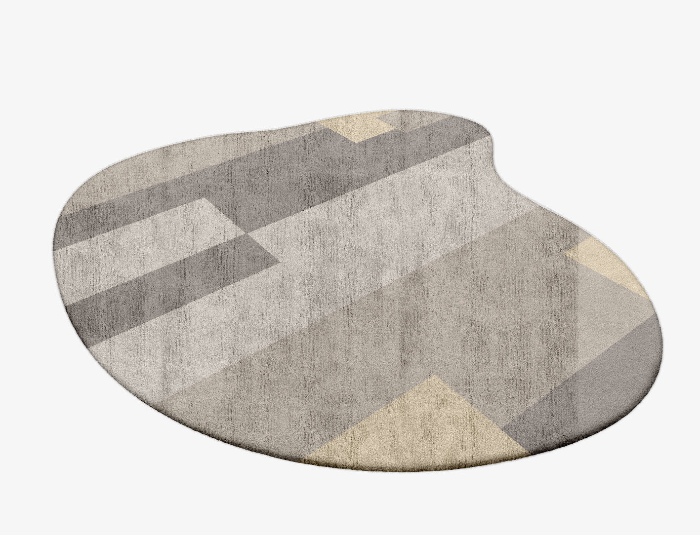 Beamish  Splash Hand Tufted Bamboo Silk Custom Rug by Rug Artisan