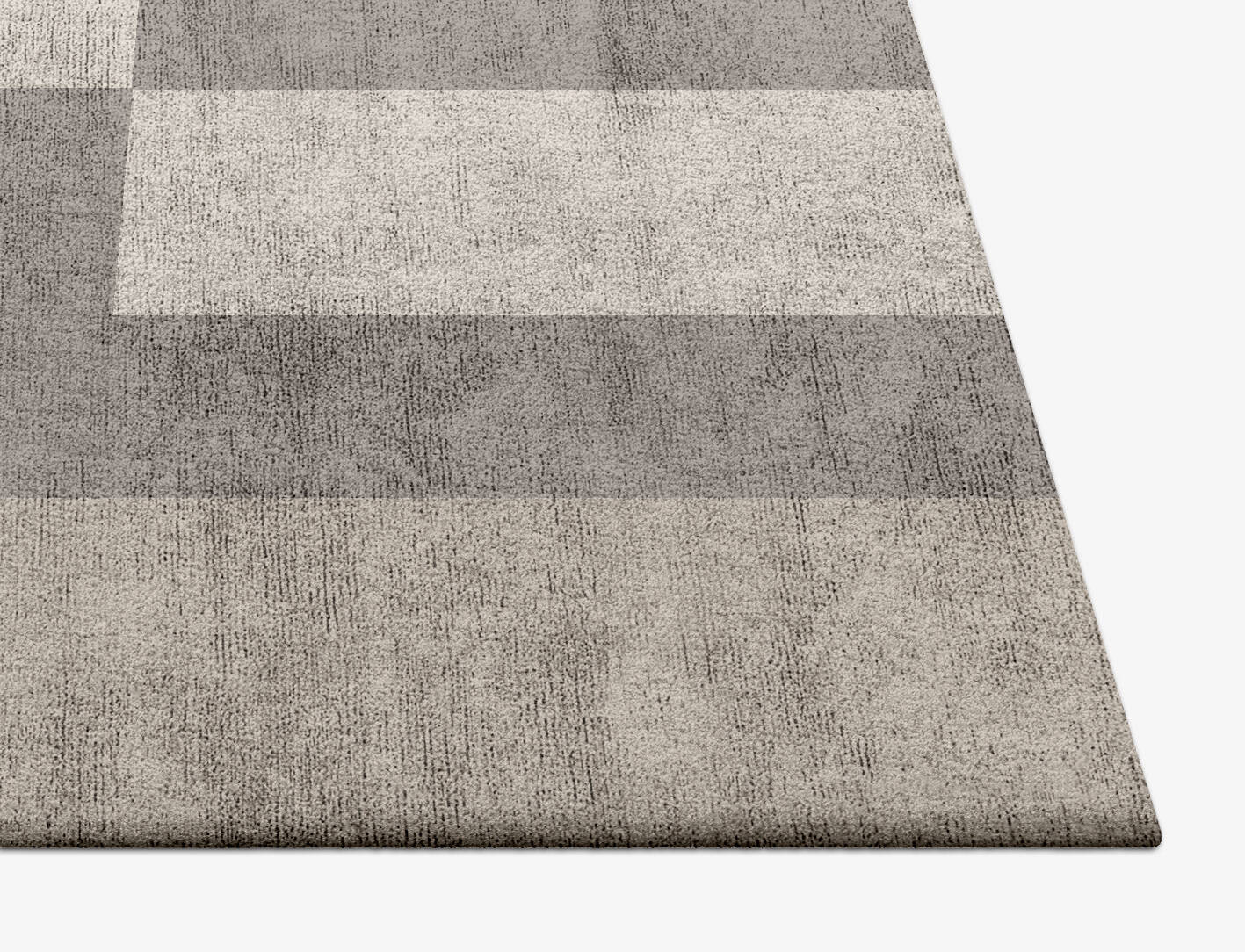 Beamish  Square Hand Tufted Bamboo Silk Custom Rug by Rug Artisan