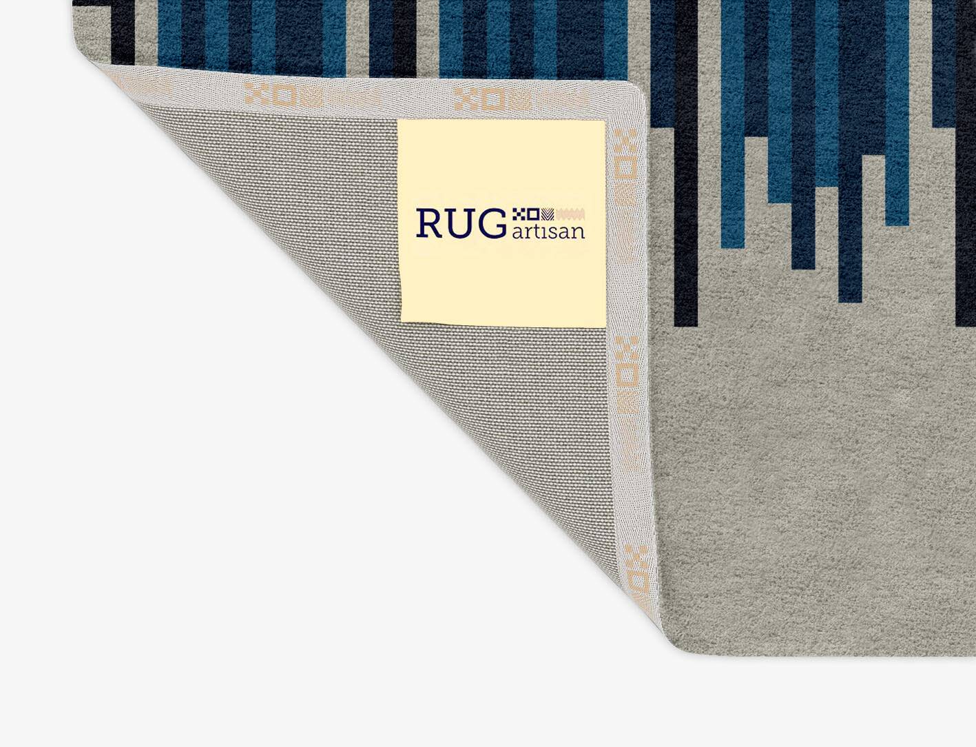 Beats Geometric Rectangle Hand Tufted Pure Wool Custom Rug by Rug Artisan