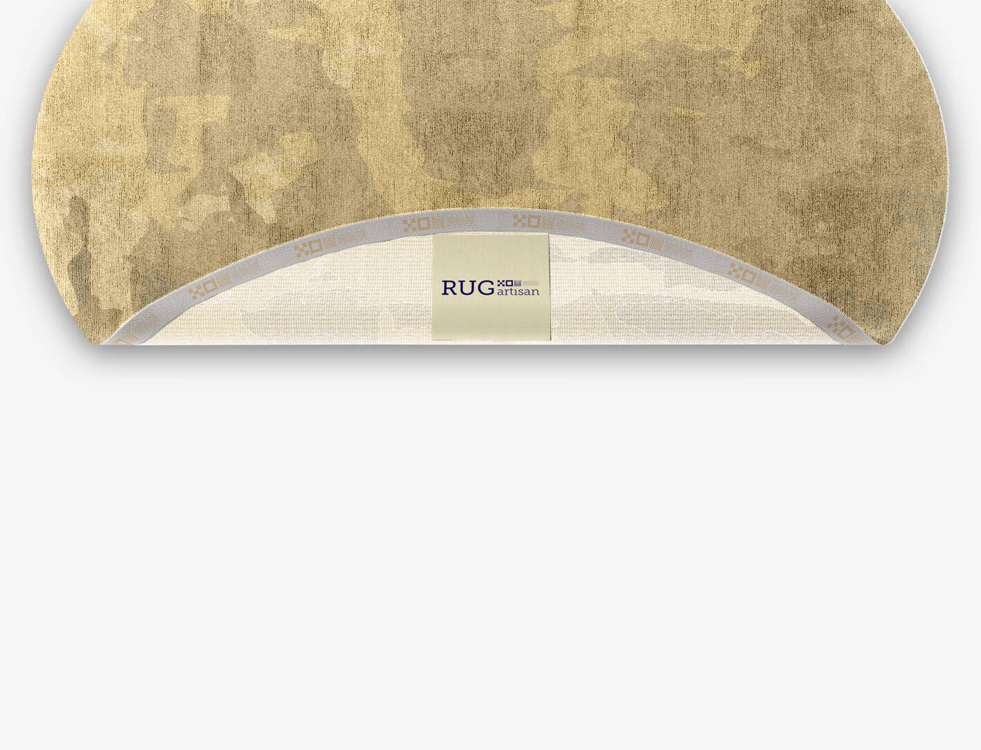 Bedford Gradation Oval Hand Knotted Bamboo Silk Custom Rug by Rug Artisan