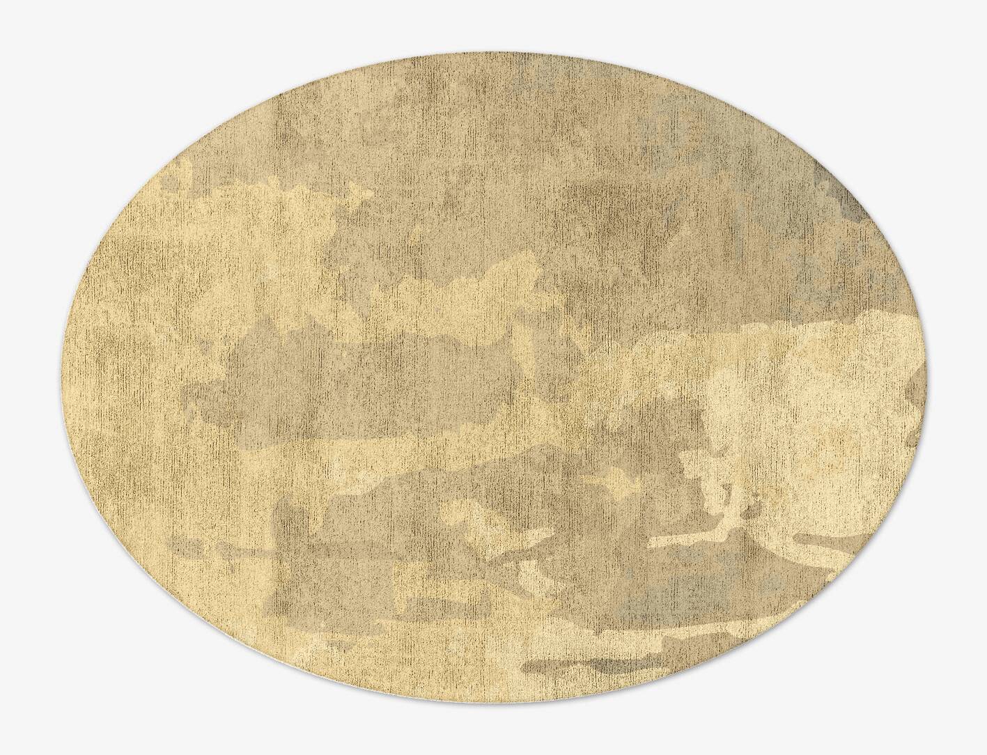 Bedford Gradation Oval Hand Tufted Bamboo Silk Custom Rug by Rug Artisan