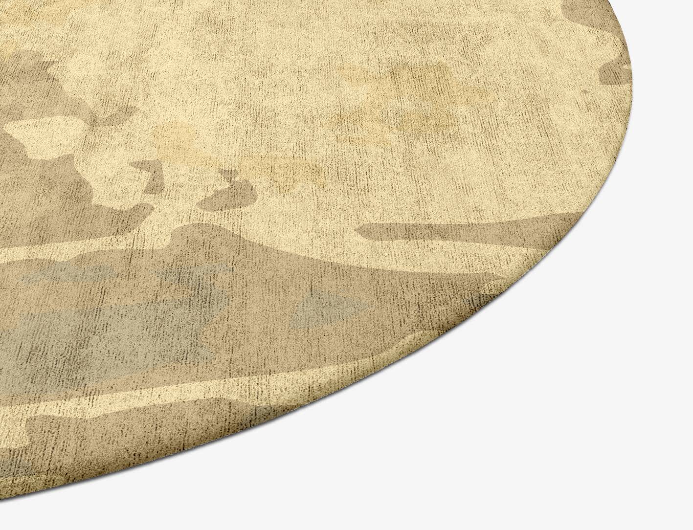 Bedford Gradation Oval Hand Tufted Bamboo Silk Custom Rug by Rug Artisan