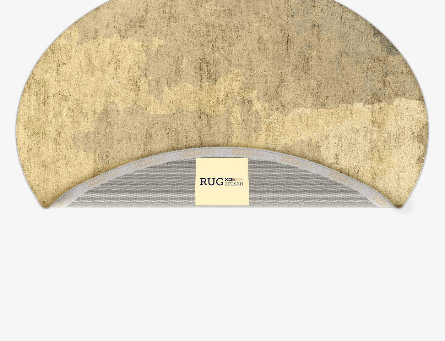 Bedford Gradation Oval Hand Tufted Bamboo Silk Custom Rug by Rug Artisan