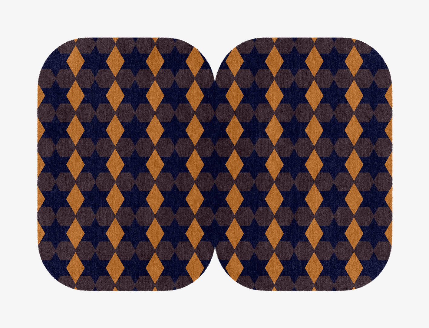 Bedrock Geometric Eight Hand Knotted Tibetan Wool Custom Rug by Rug Artisan