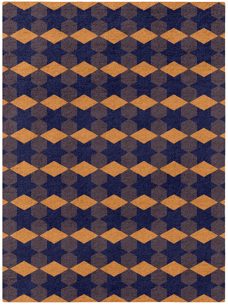 Bedrock Geometric Rectangle Hand Tufted Pure Wool Custom Rug by Rug Artisan