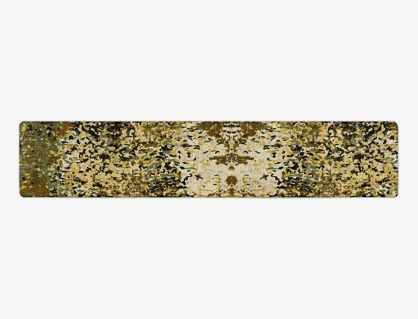 Beeswax Surface Art Runner Hand Tufted Bamboo Silk Custom Rug by Rug Artisan