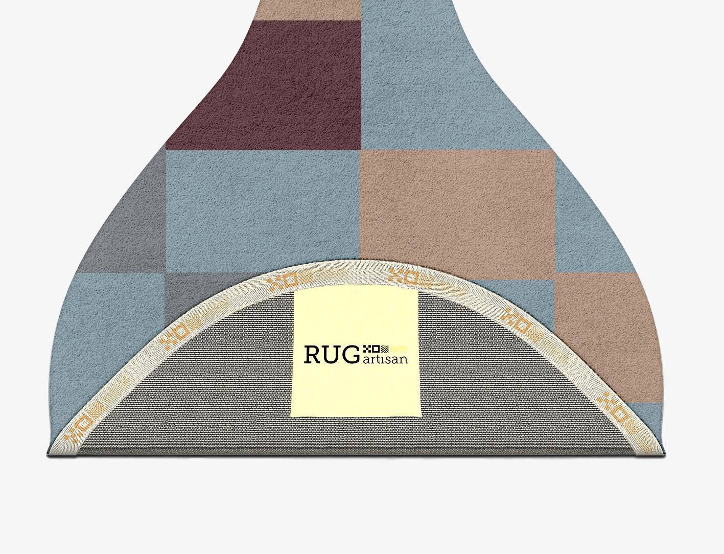 Beetle Geometric Drop Hand Tufted Pure Wool Custom Rug by Rug Artisan