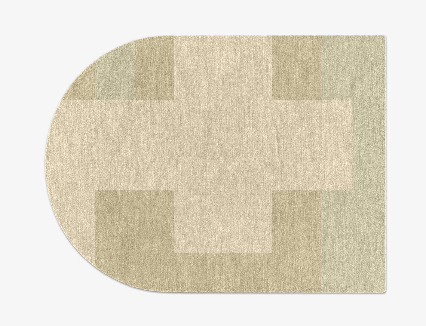 Beni  Arch Hand Knotted Tibetan Wool Custom Rug by Rug Artisan