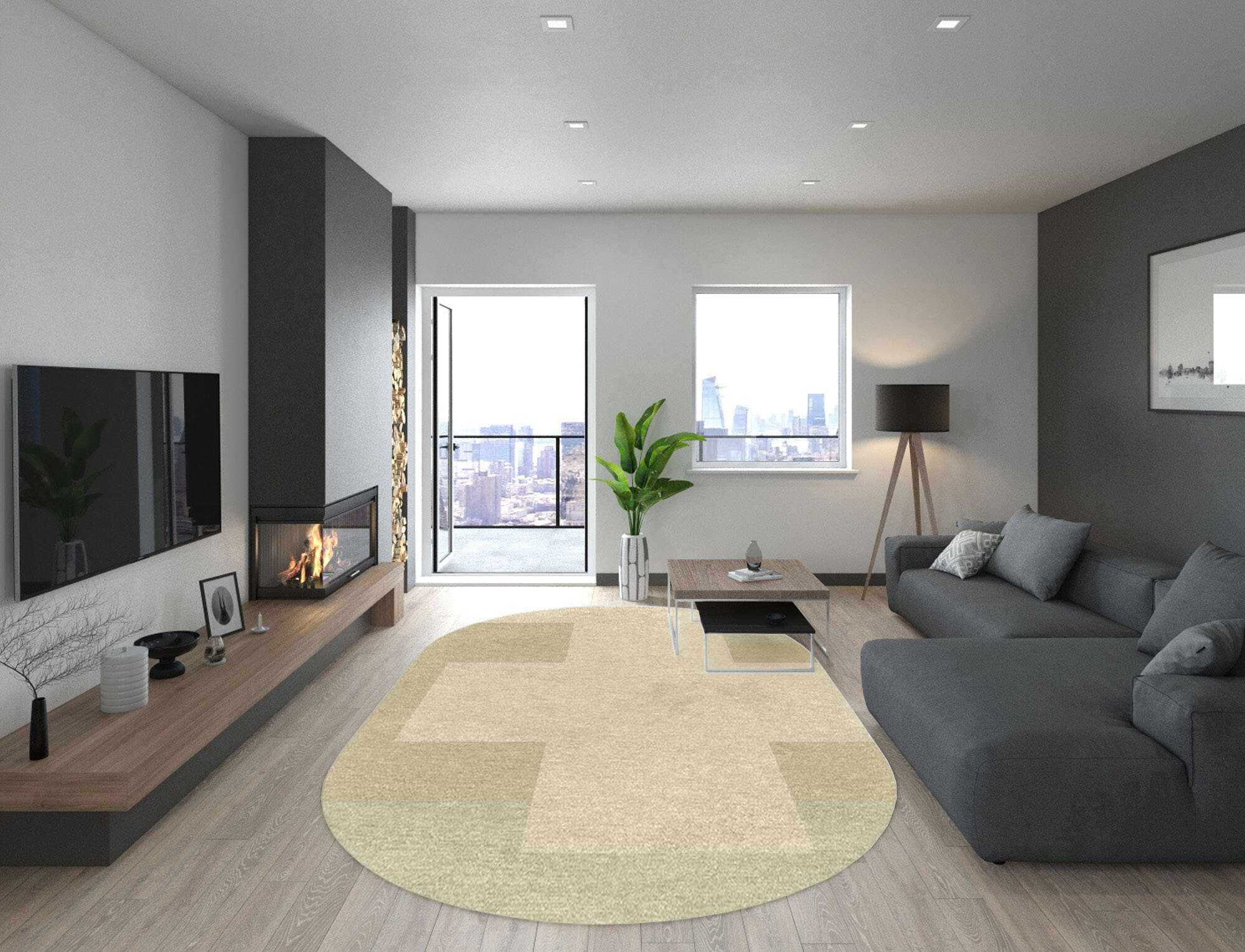Beni  Capsule Hand Knotted Tibetan Wool Custom Rug by Rug Artisan